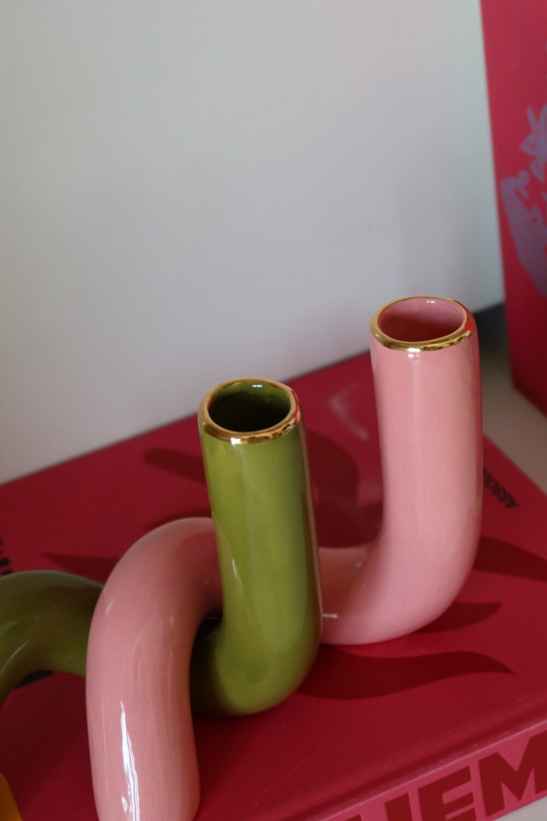 Twisted Verde Oliva & Rosa 2