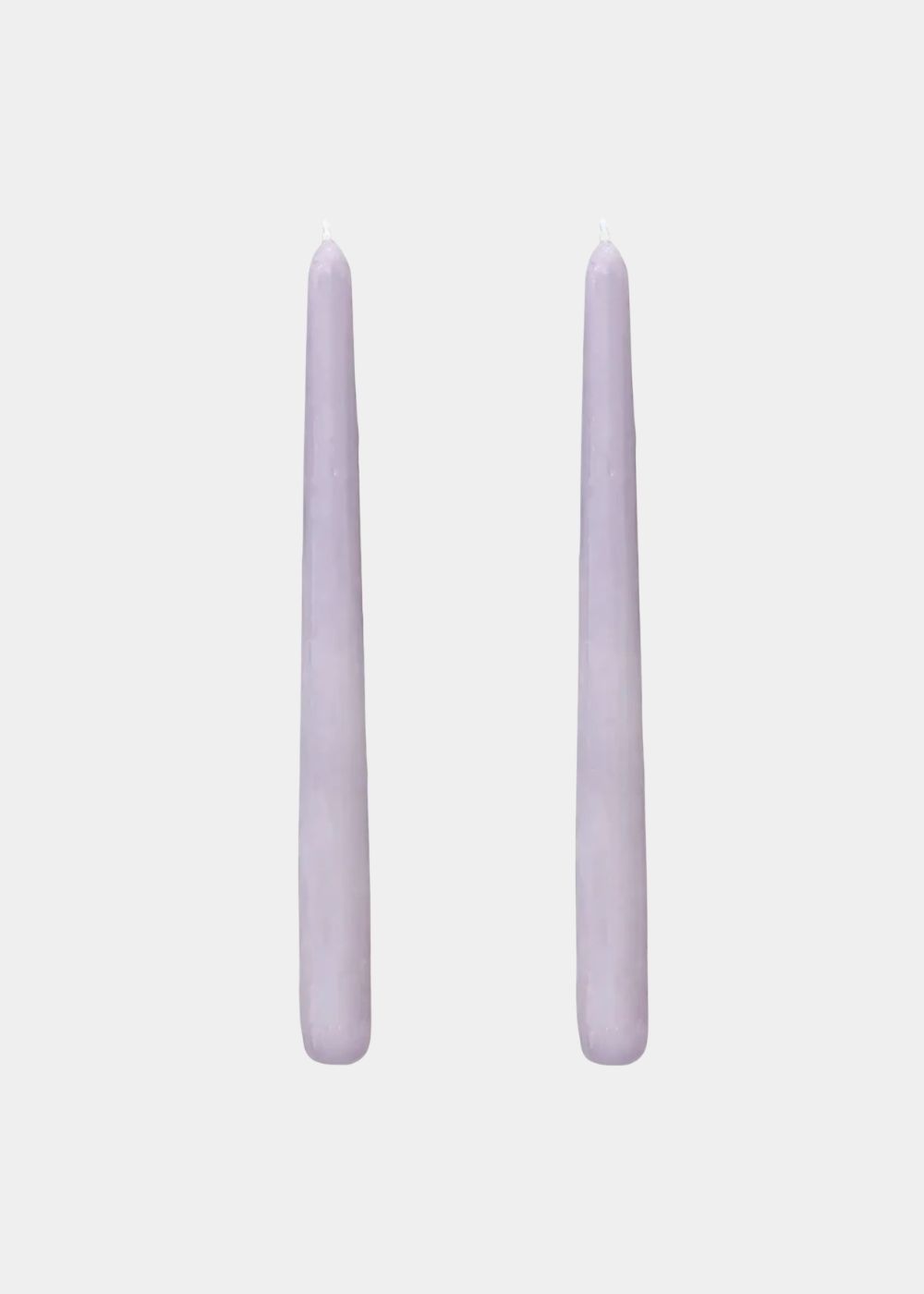 Dupla Vela Castiçal Cônica Lilás G