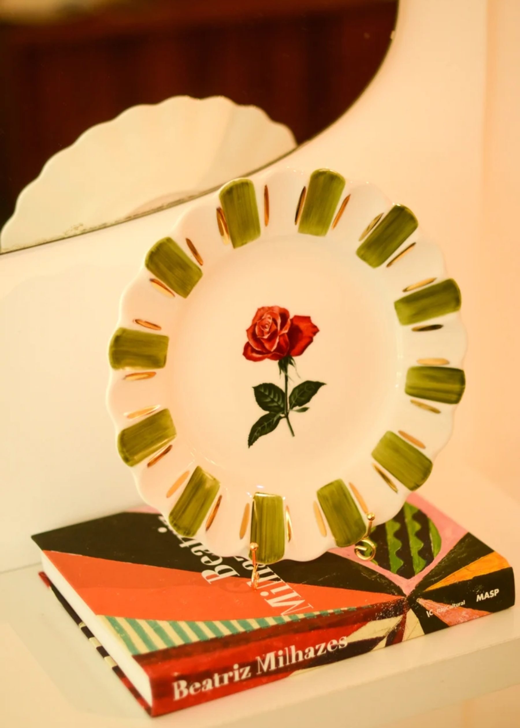 Prato Raso Porcelana Bom Jardim 2