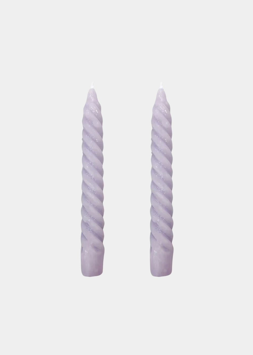 Vela Castiçal Twist Bold Lilás