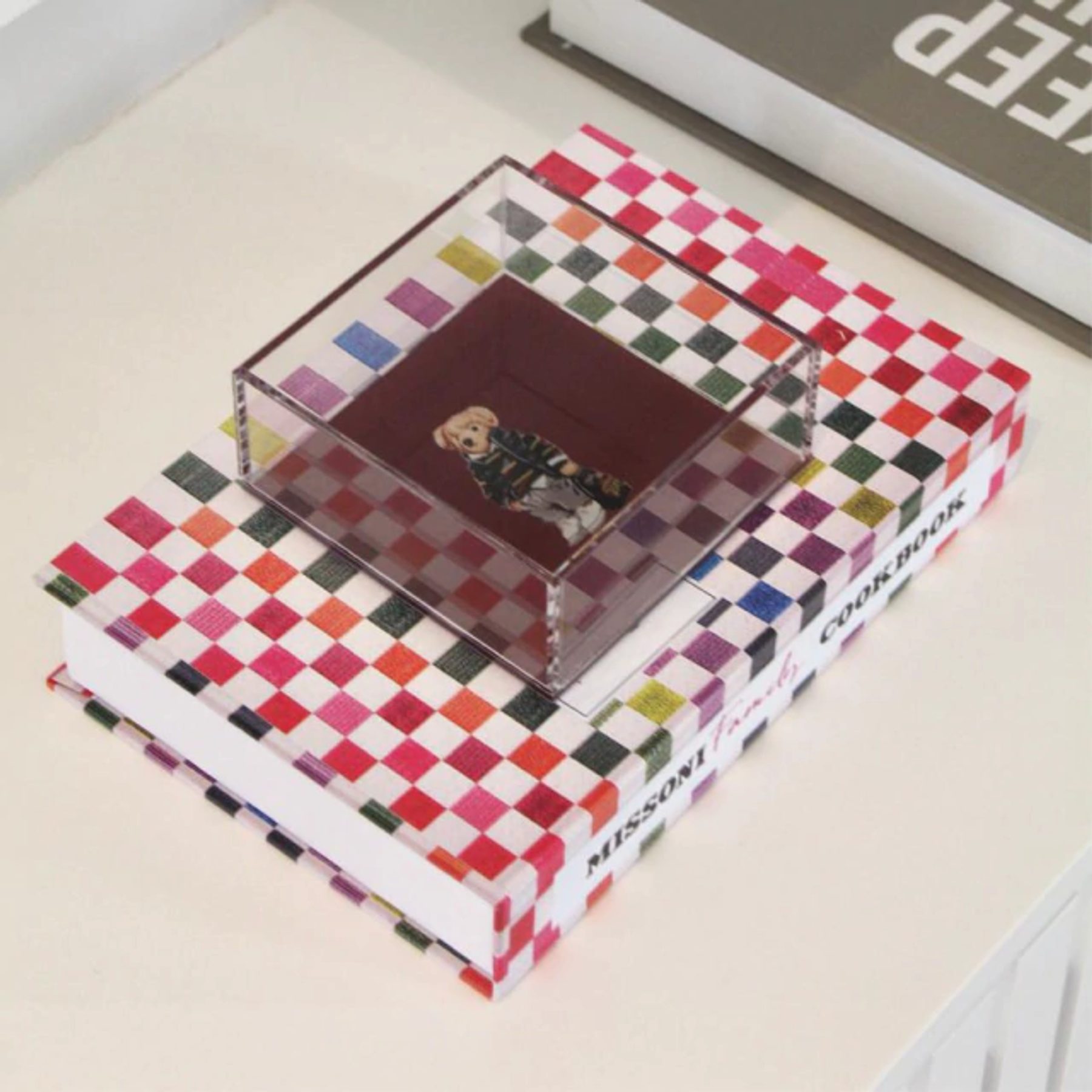 Bandeja Teddy Vinho Lisa 3