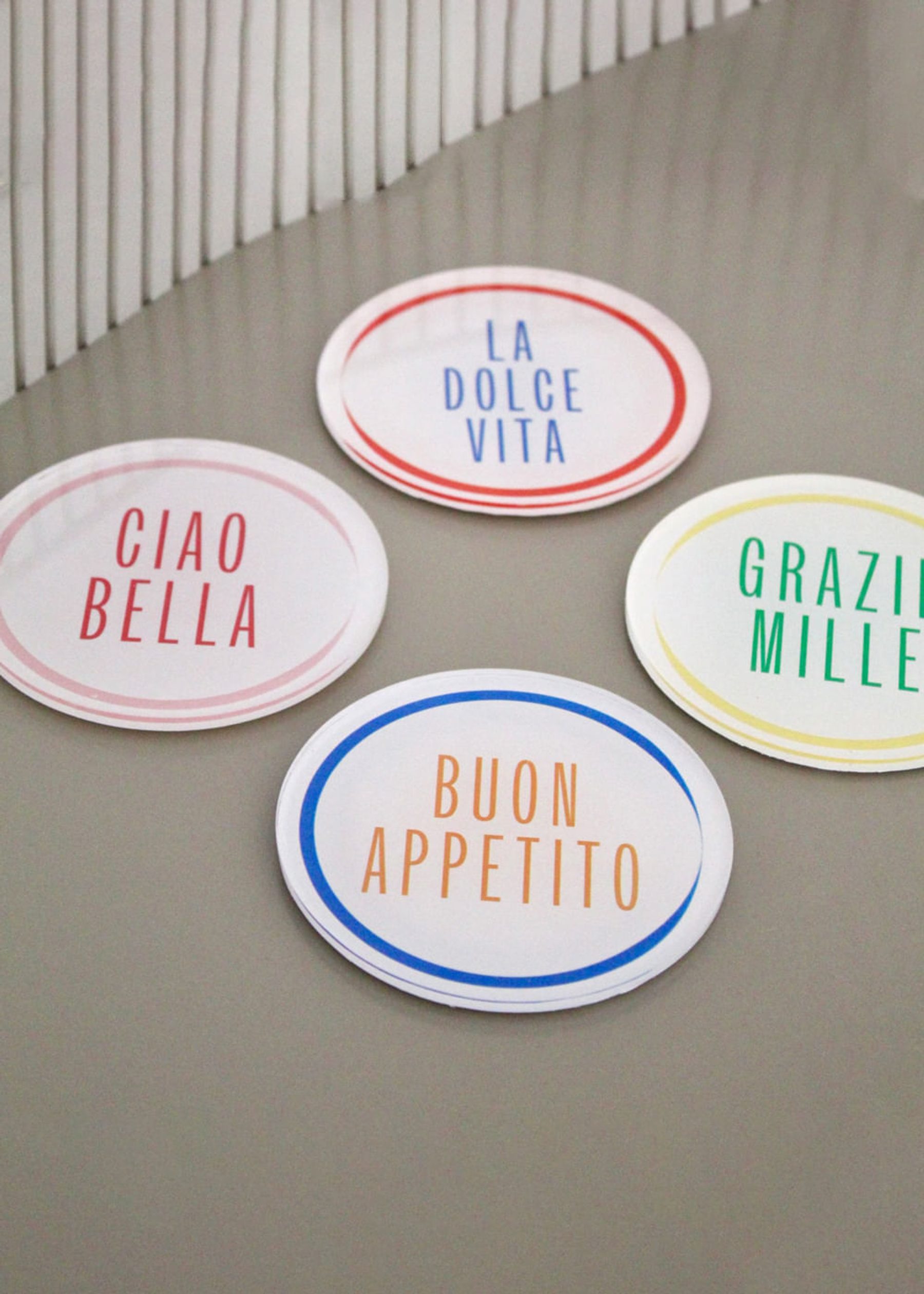 Set Porta Copos Ciao Bella 3