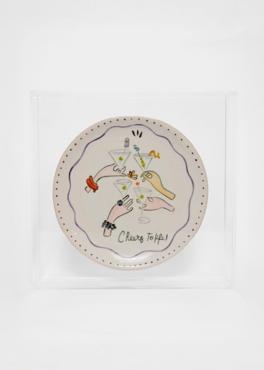 Quadro Acrylic Piece Cheers To Life