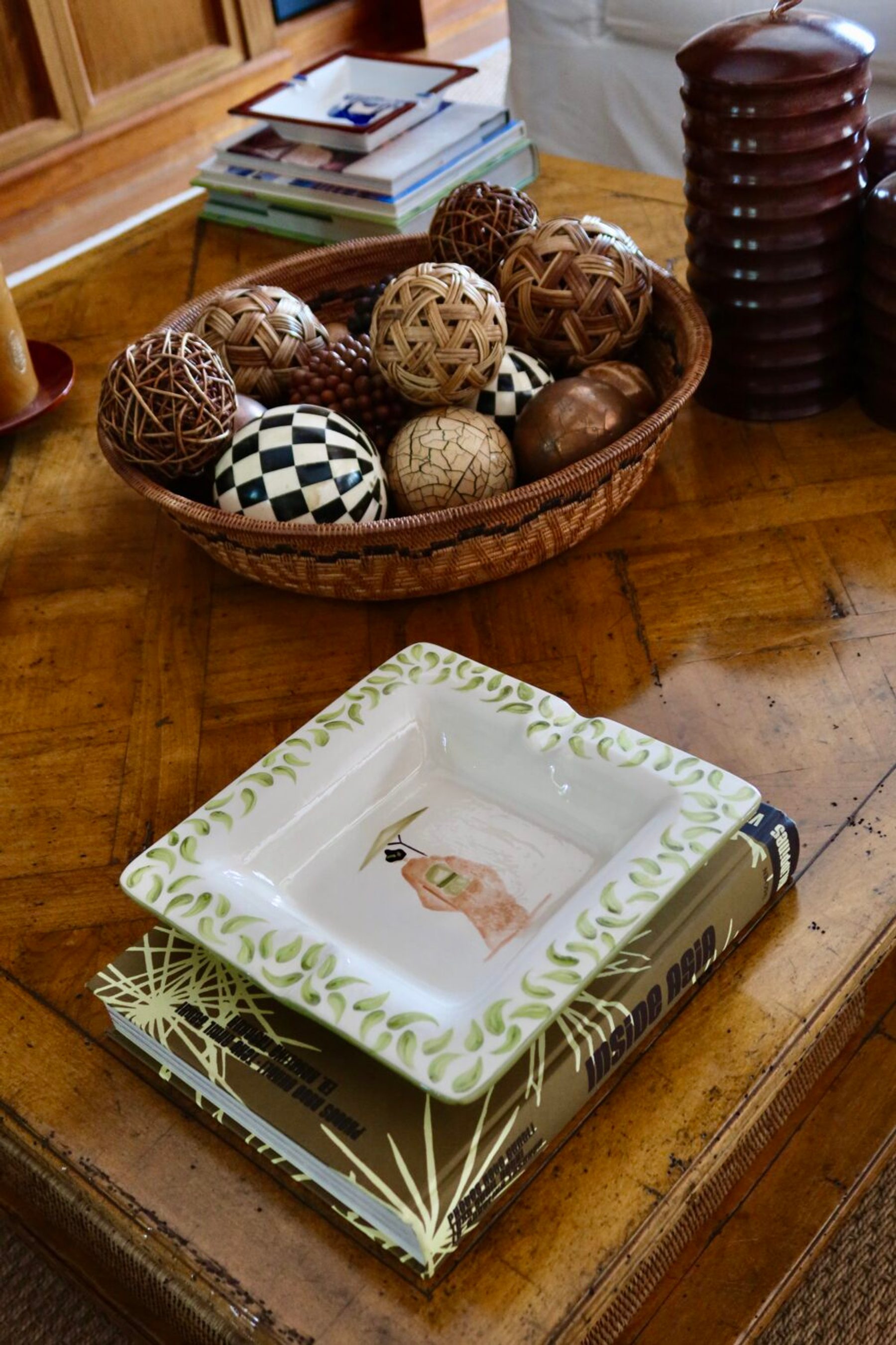 Cinzeiro Geisha Olive 2