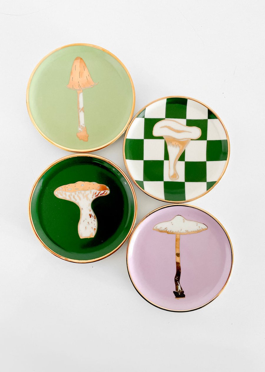 Kit Candy 4 Pratos Porcelana