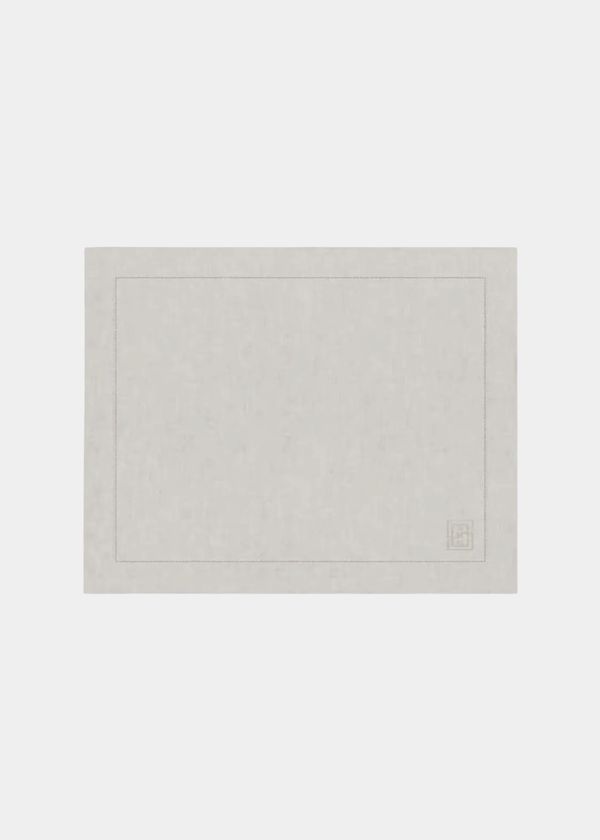 Jogo Americano Linho Puro Off White