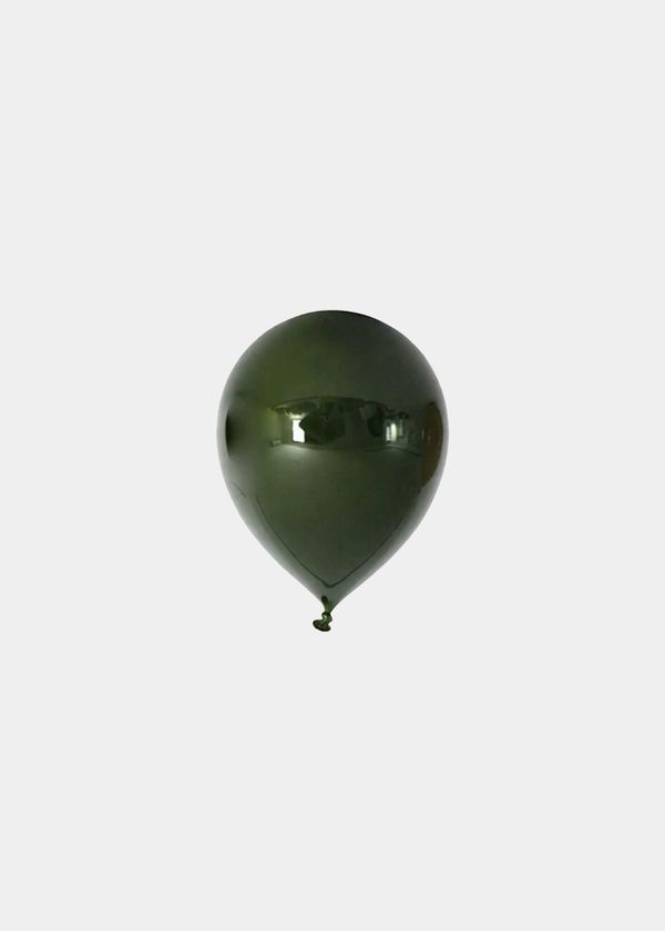 Escultura Balão Verde Musgo