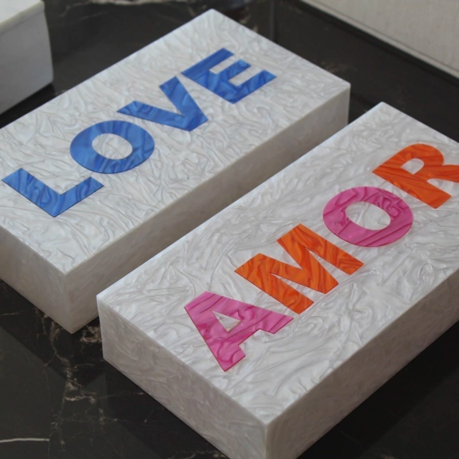 Quadro Amor Marmorizado 3