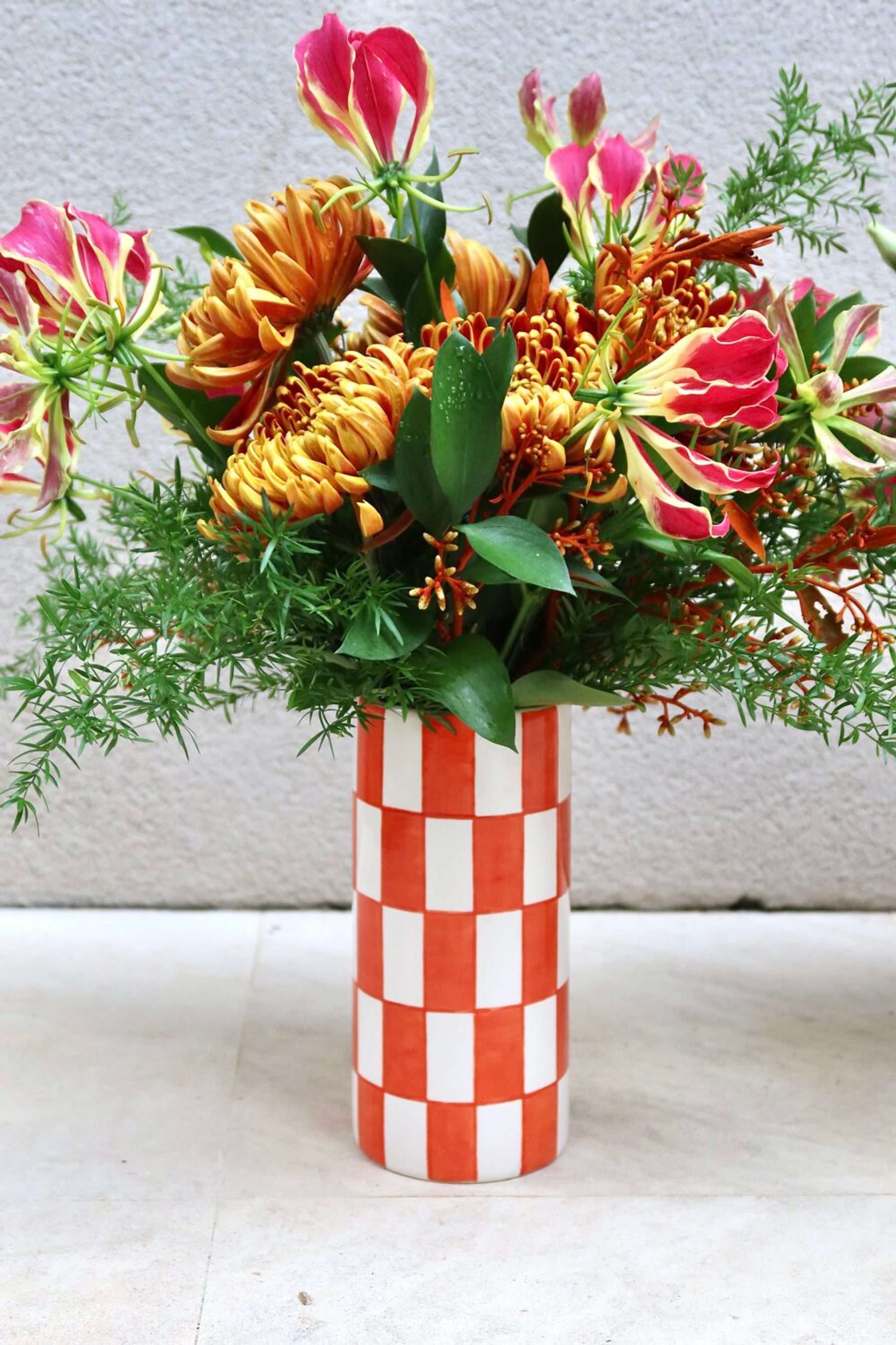 Vaso Checkaholic Laranja 3