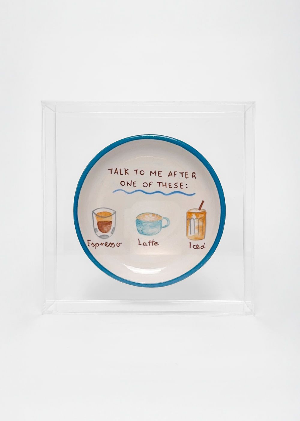 Quadro Acrylic Piece Coffee Lover