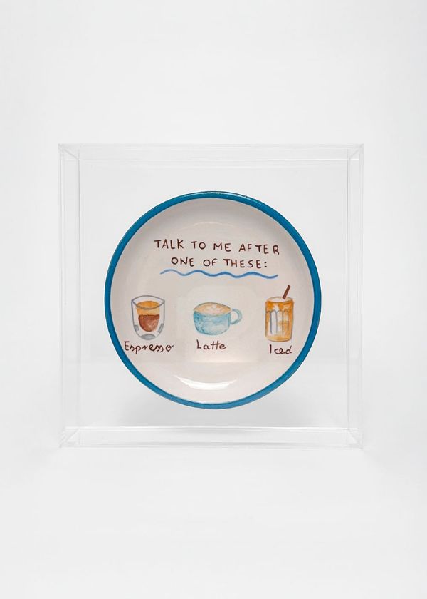 Quadro Acrylic Piece Coffee Lover