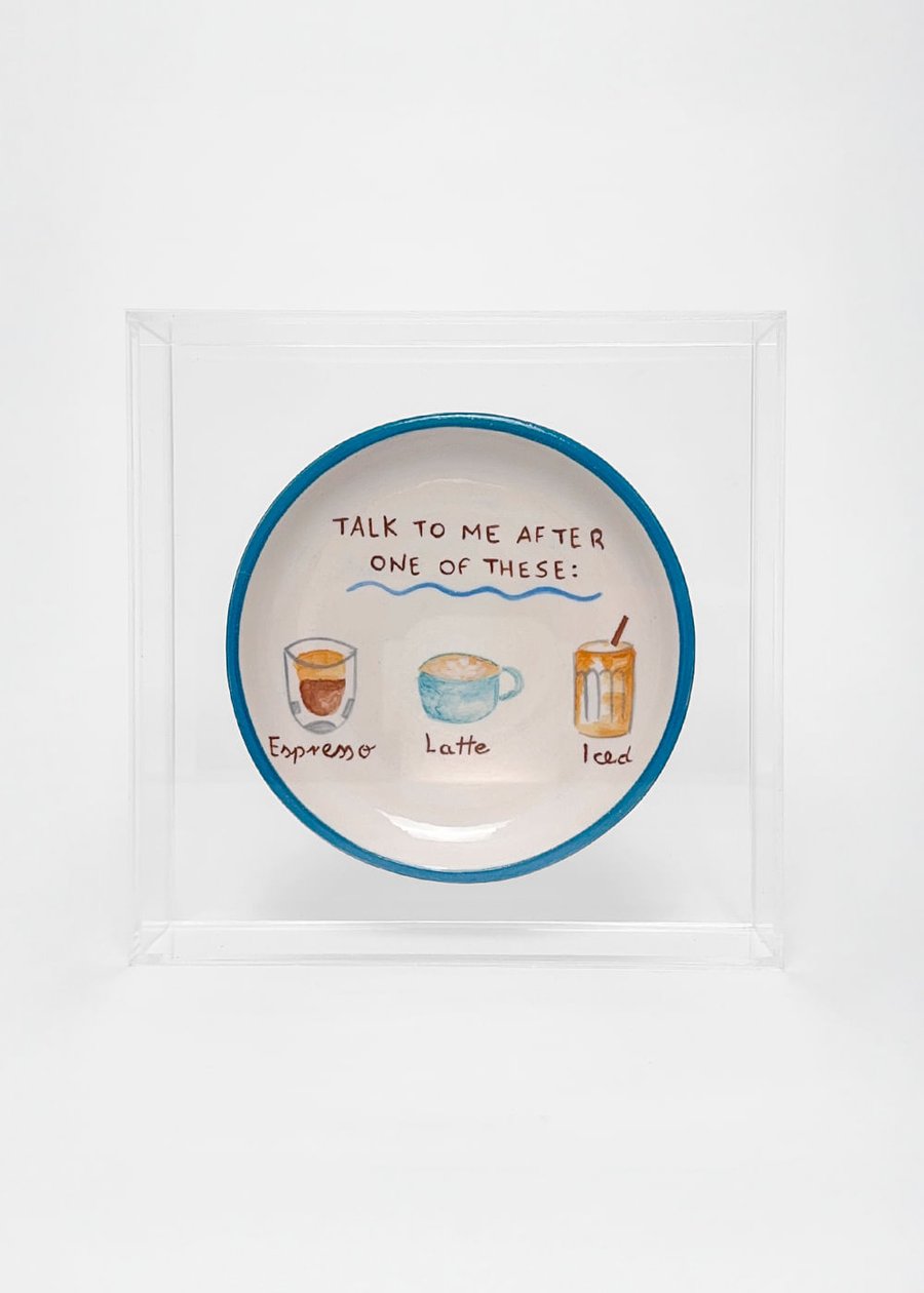 Quadro Acrylic Piece Coffee Lover