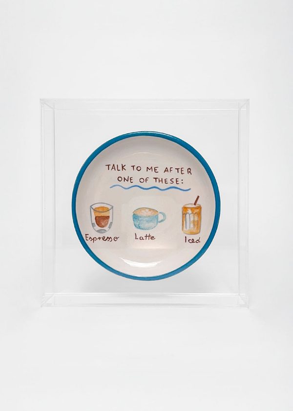Quadro Acrylic Piece Coffee Lover