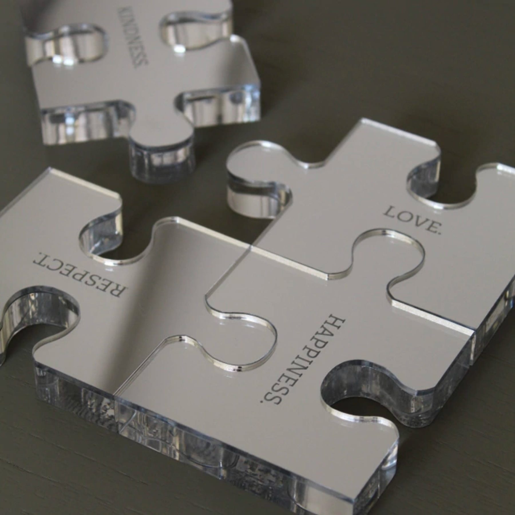  Puzzle 4 Peças Prateado 2