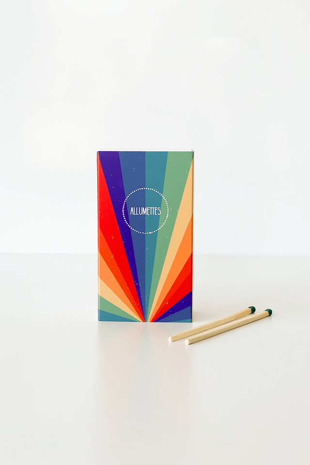 Caixa De Fósforo Rainbow