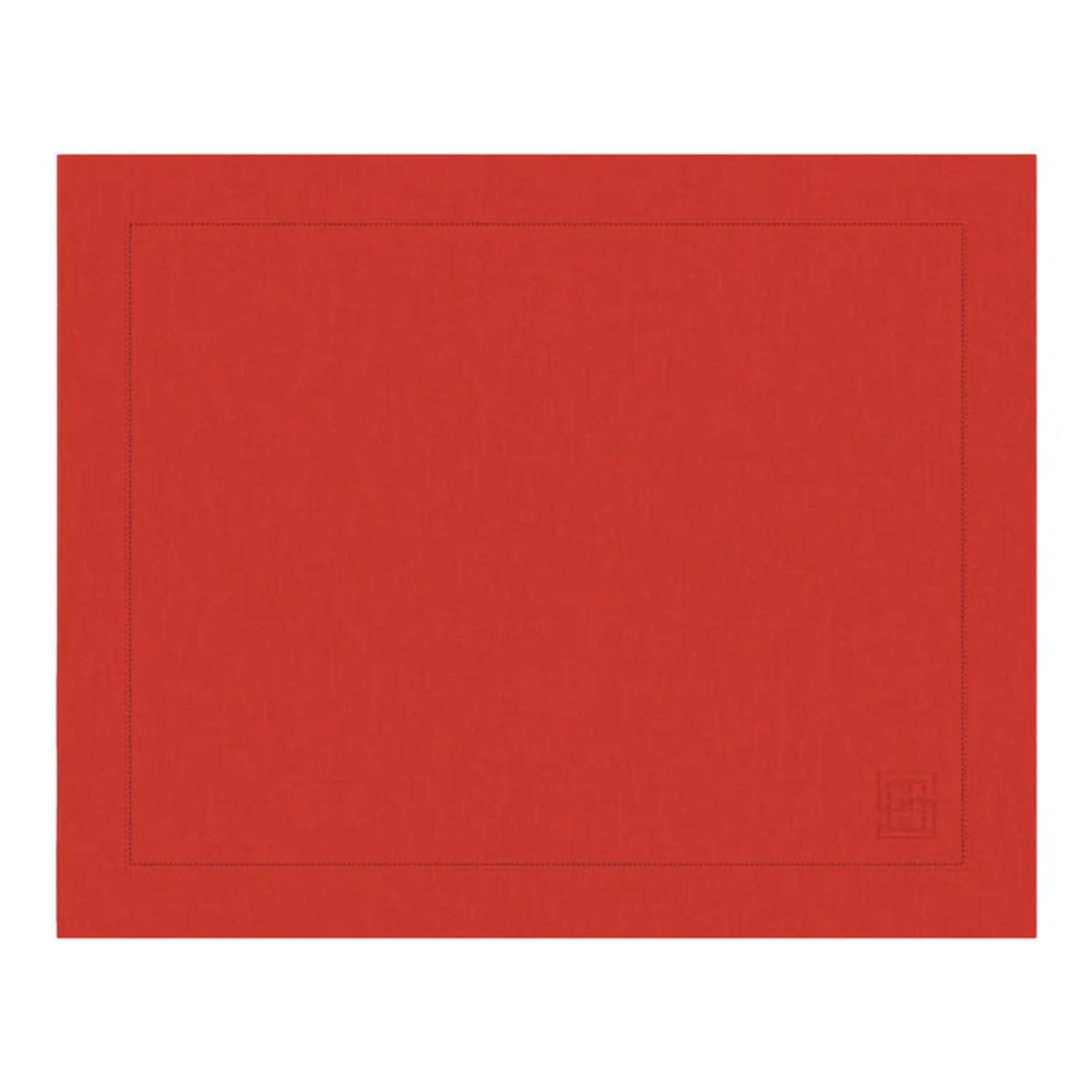 Jogo Americano Linho Puro Vermelho 3