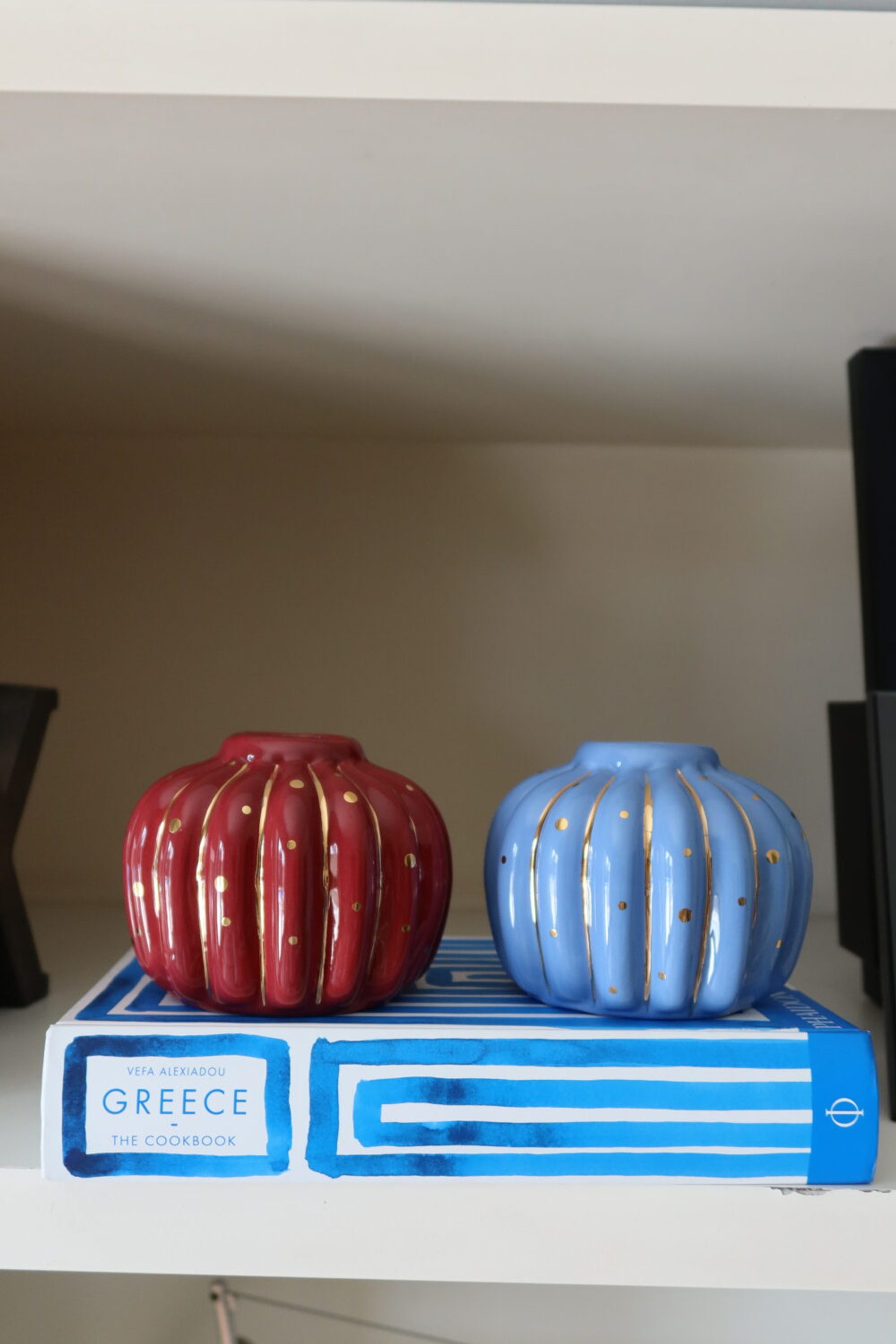 Vaso Gold Illusion Azul 4