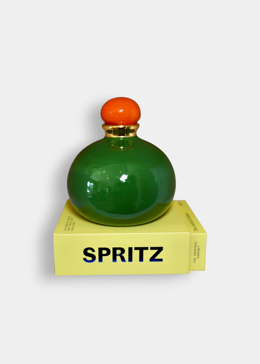 Vasinho Pop Verde e Laranja