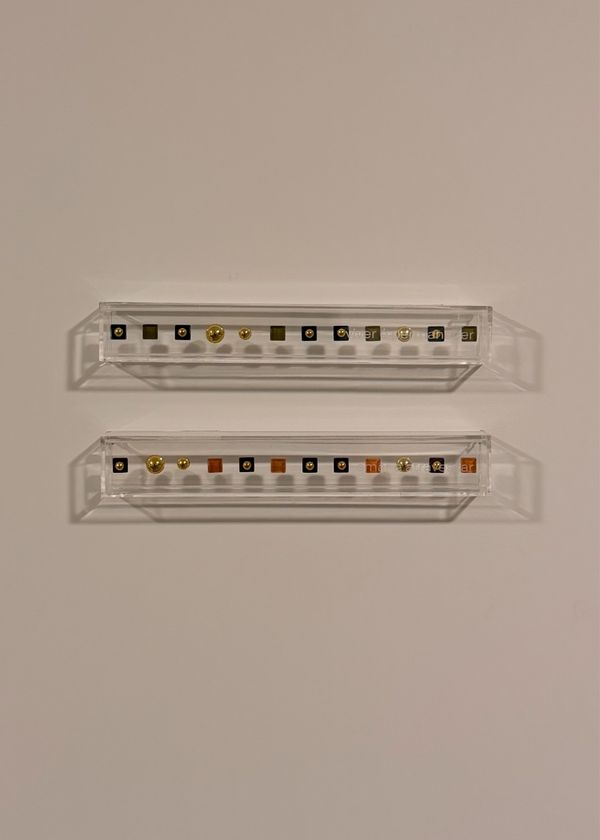 Quadro De Acrílico Amar é Atravessar