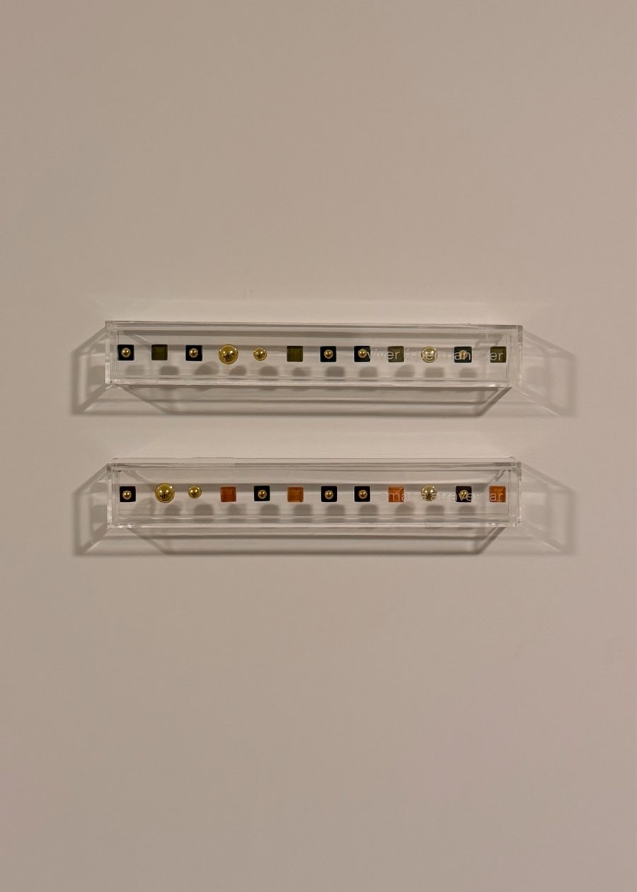 Quadro De Acrílico Amar é Atravessar