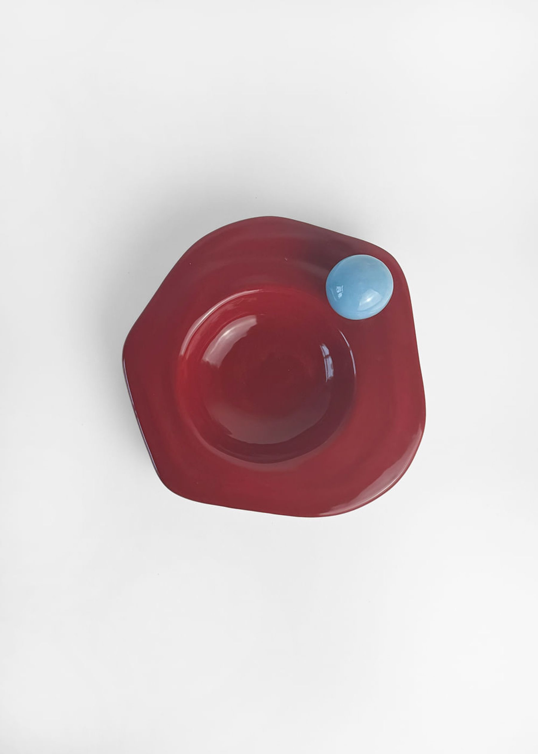 Apoio decorativo Organic Vermelho 2