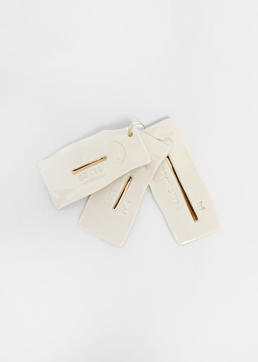 Trio De Chaves Com Ouro - Sorte, Sucesso e Felicidade