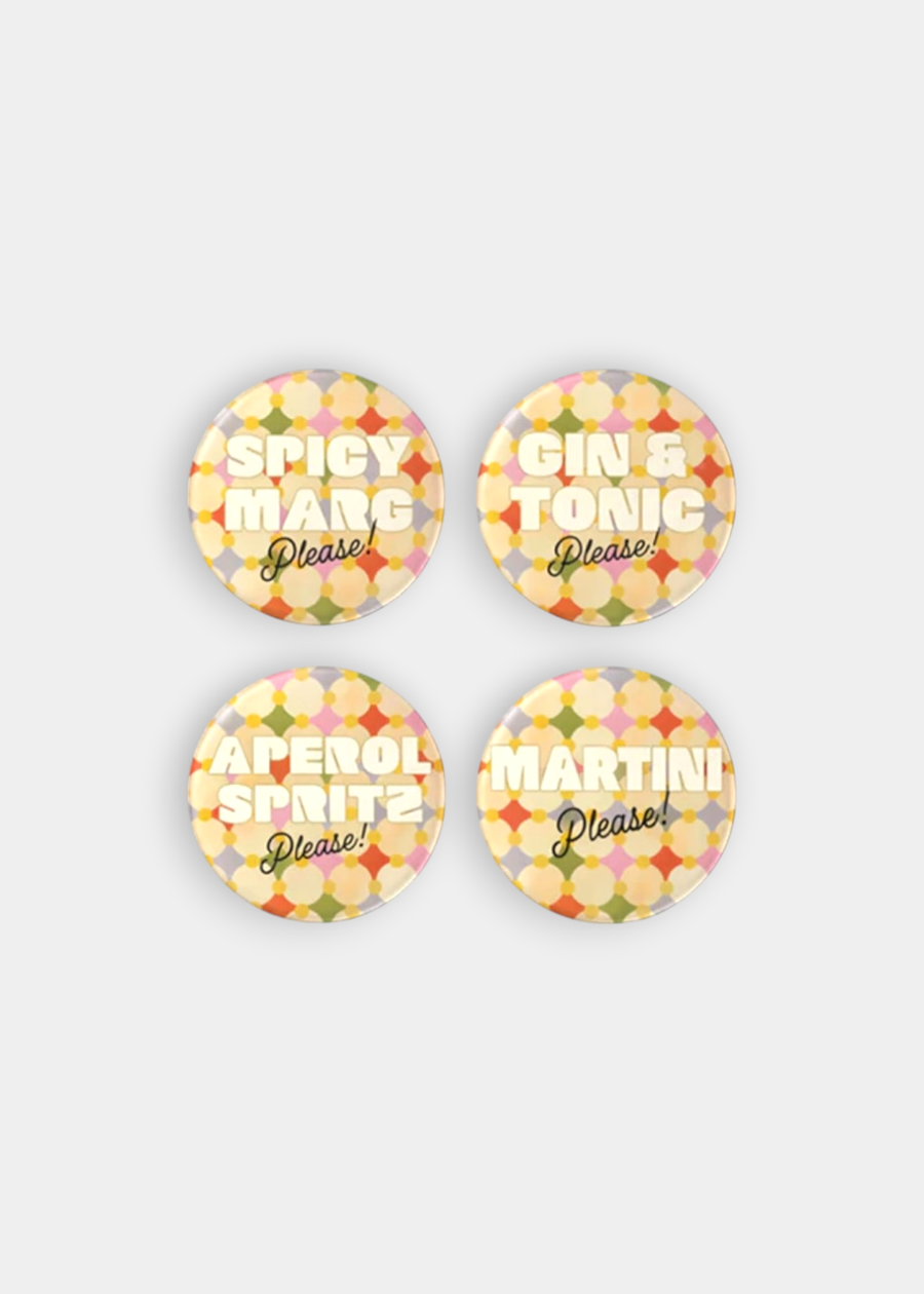 Set Porta Copos Drink, please