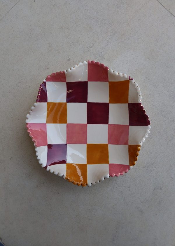 Travessa Checkaholic | Tricolor