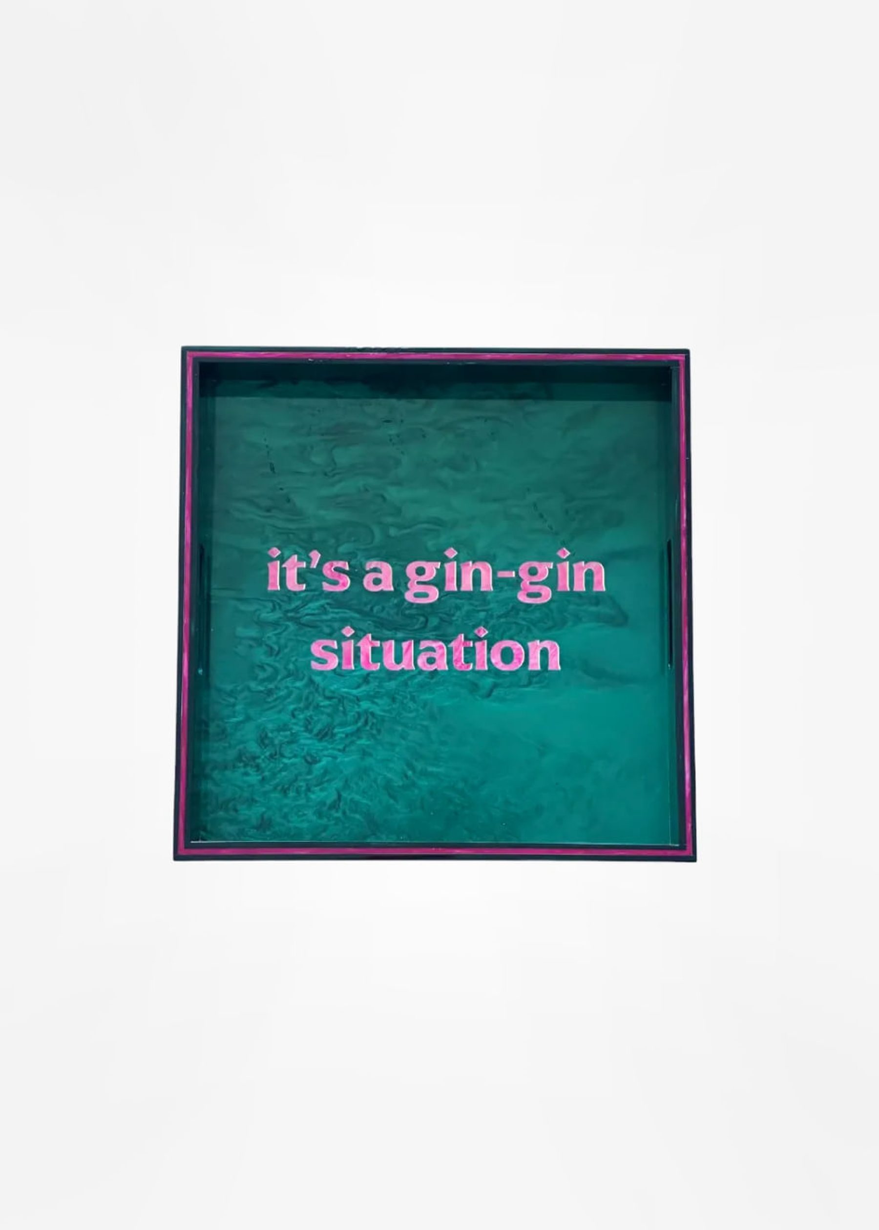 Bandeja Em Acrílico "It´s A Gin-Gin Situation" 3