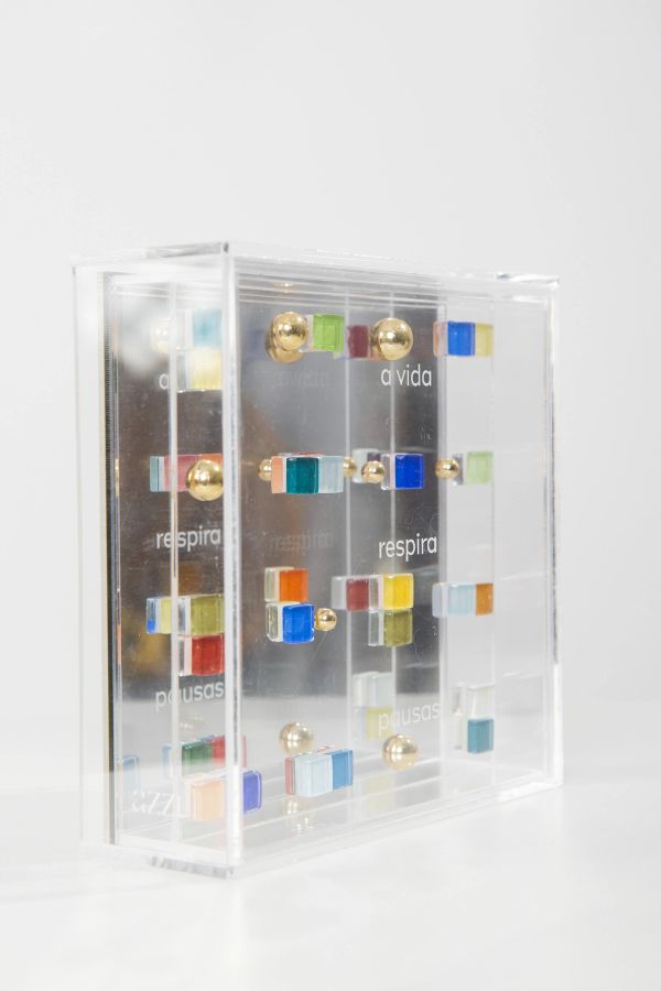 Quadro De Acrílico A Vida Respira Pausas