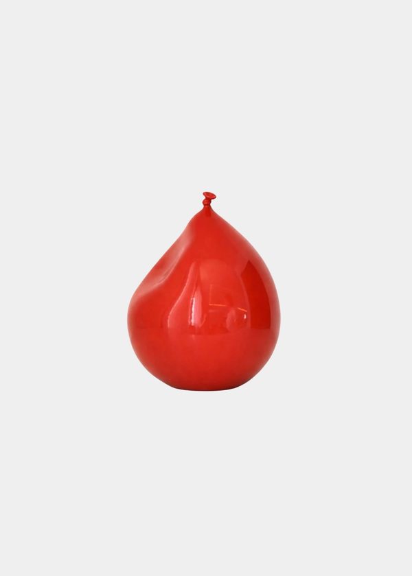 Escultura Balão Laranja Amassado