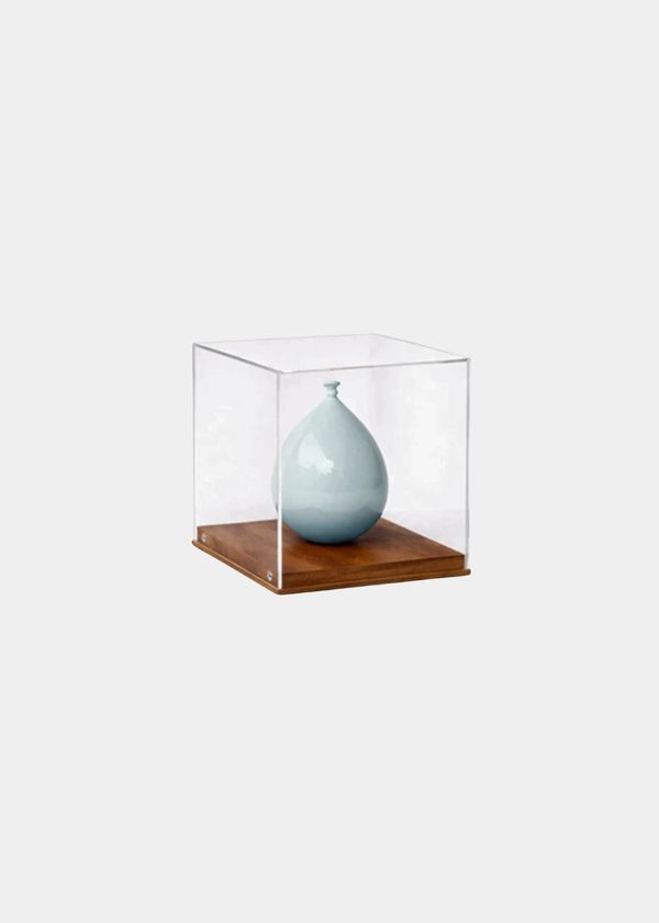 Escultura Balão Mini Azul Claro Na Caixa