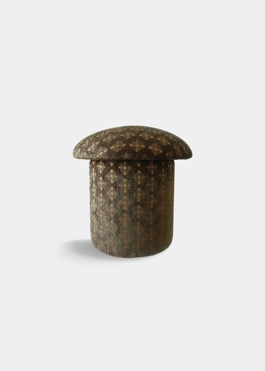 Puff Mush Green & Gold