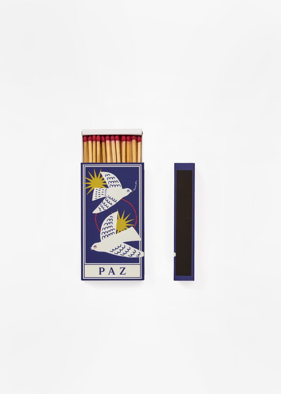 Caixa De Fósforo Paz - Collab Mari Mazza
