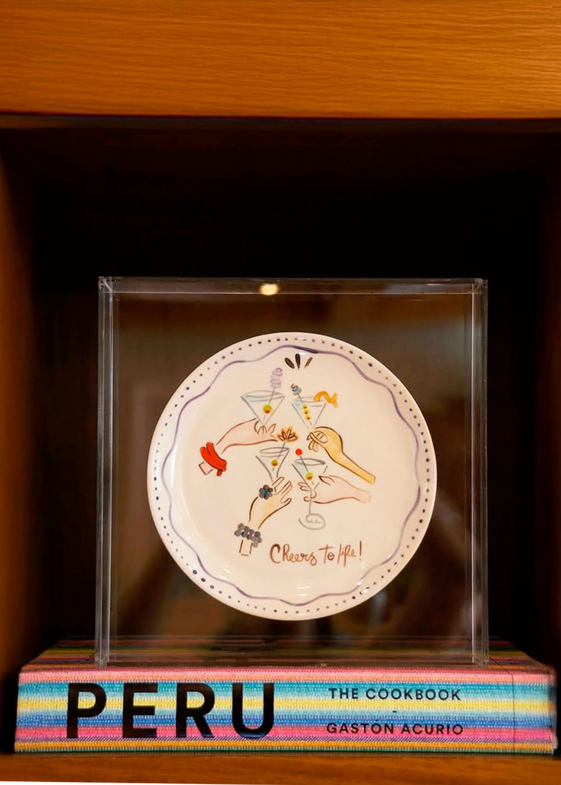 Quadro Acrylic Piece Cheers To Life 3