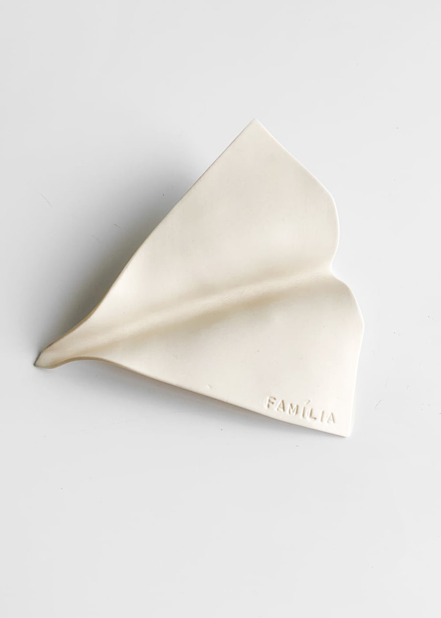 Avião Porcelana Família