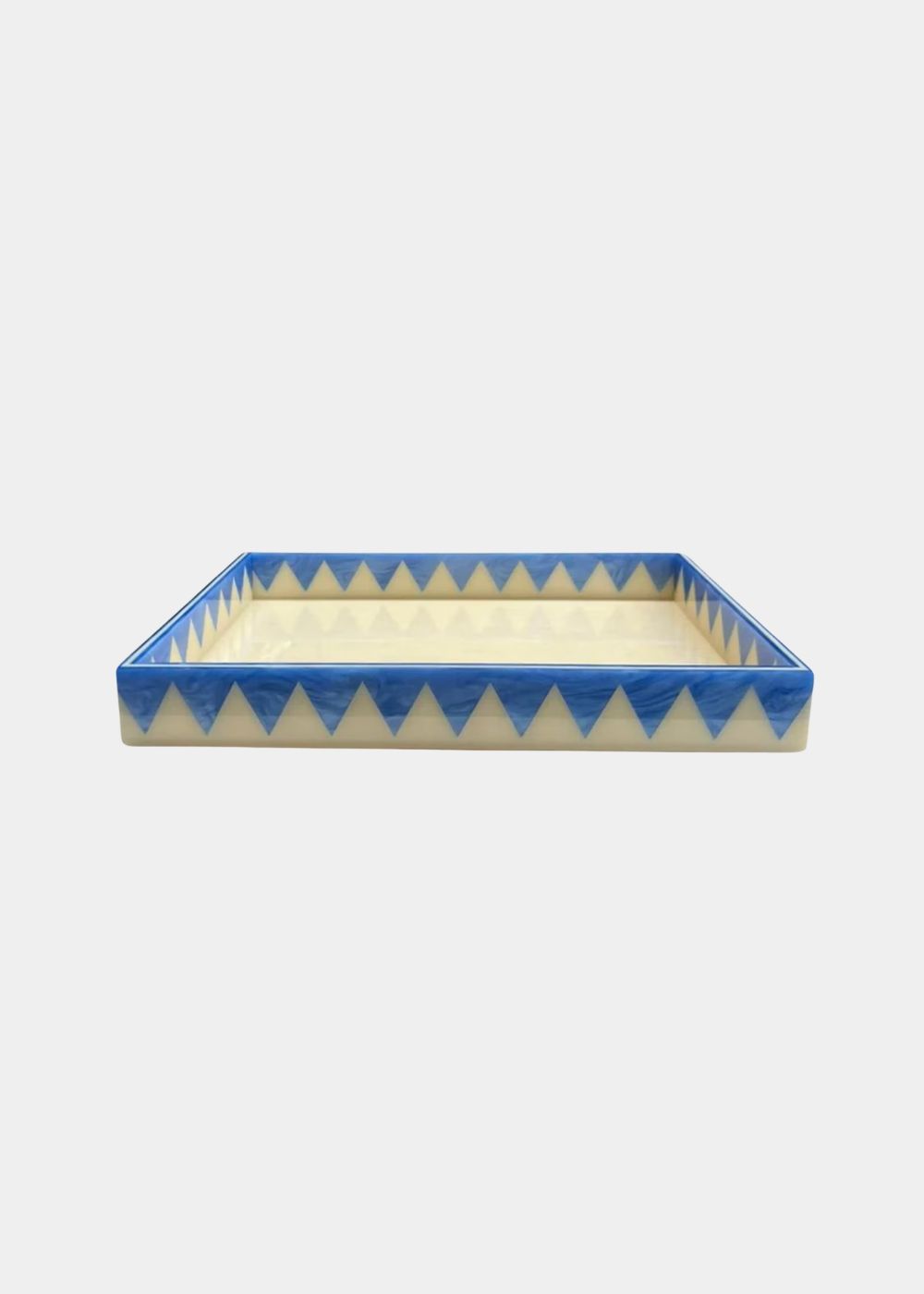 Bandeja Solaris Marfim E Azul