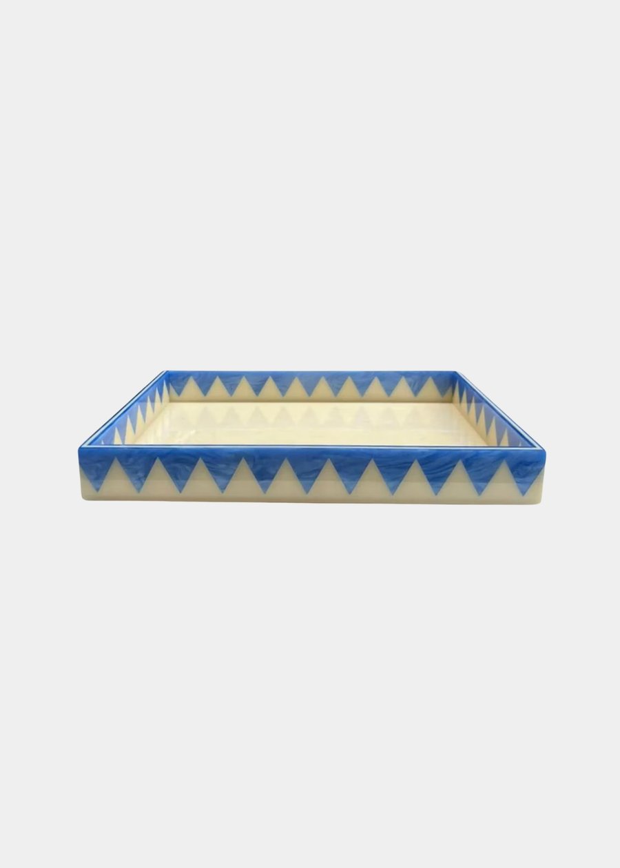 Bandeja Solaris Marfim E Azul