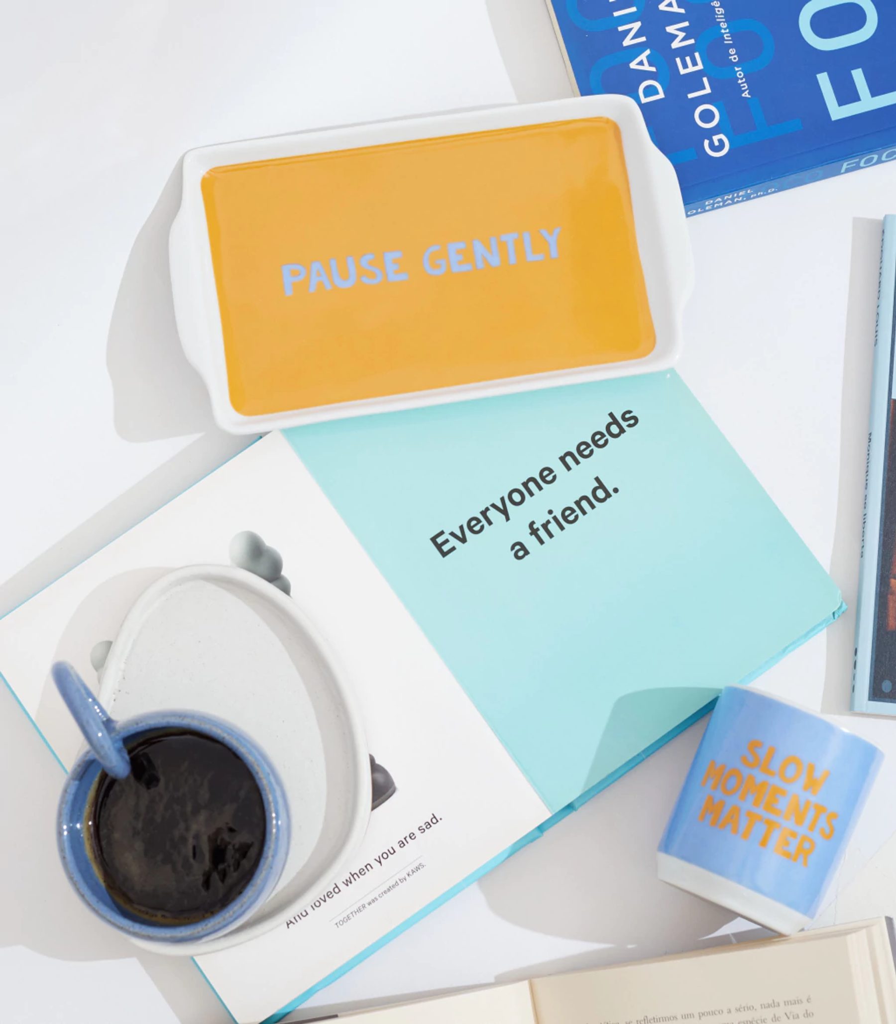 Kit Vela E Bandeja Bem-Estar Azul 2