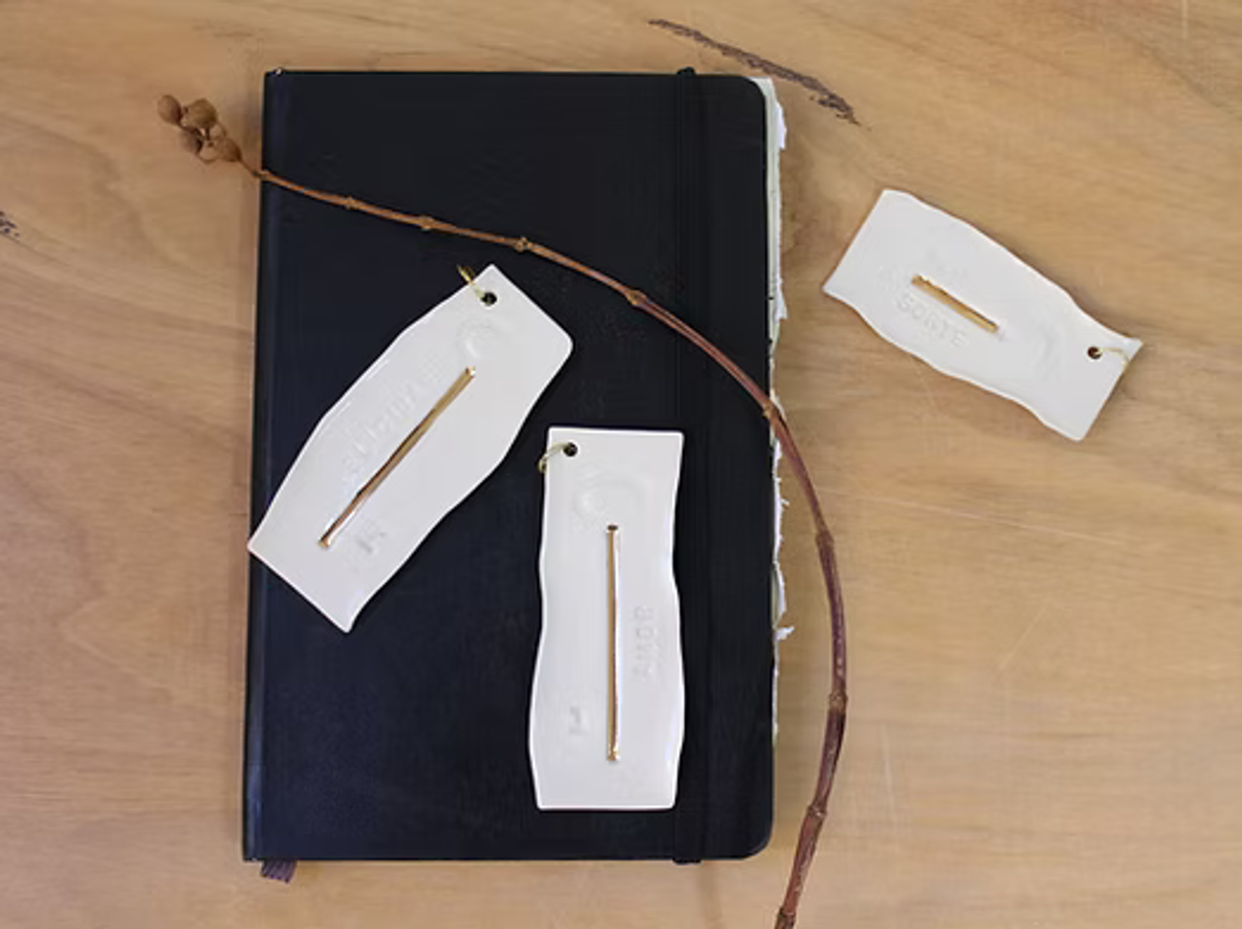 Chave De Porcelana Com Ouro - Amizade 4