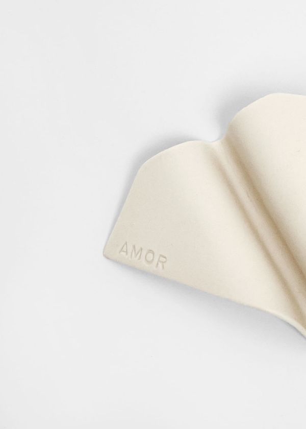 Mini Avião Porcelana Amor