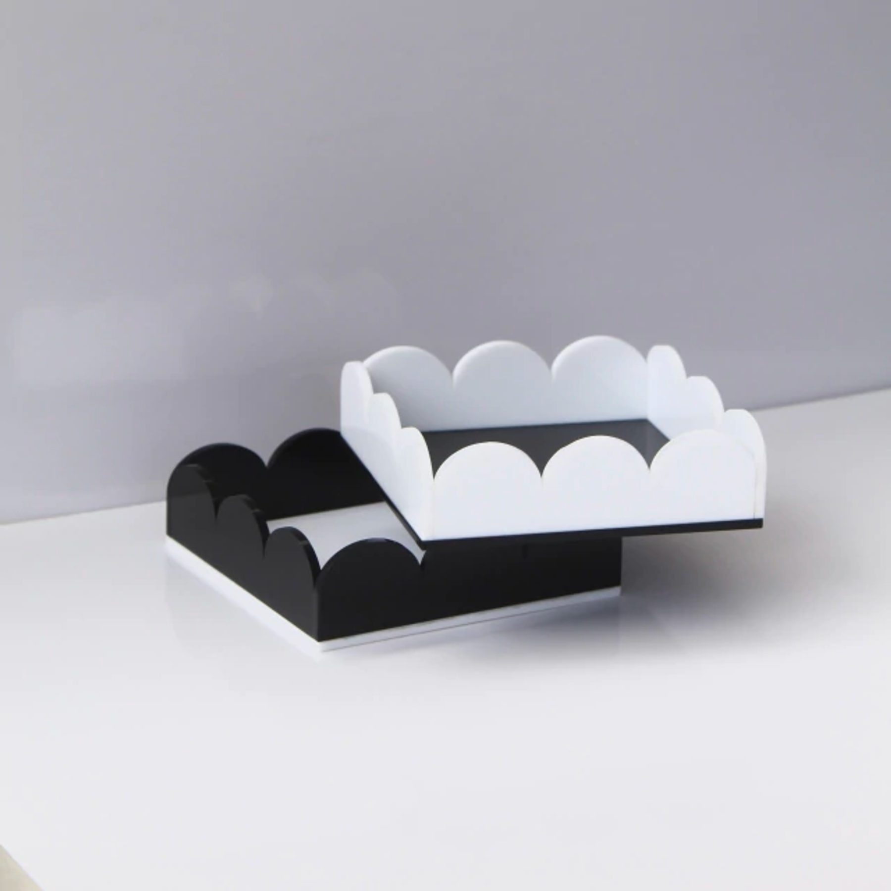 Bandeja Ondas preta 2