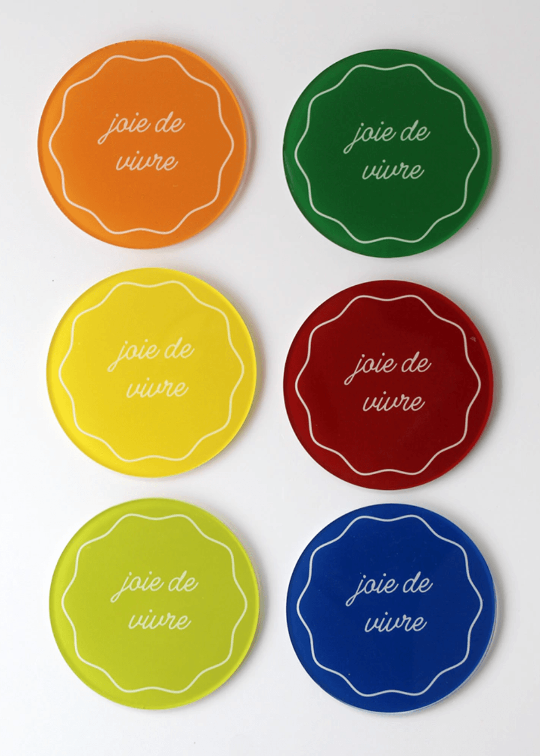 Set Porta Copos Joie De Vivre 2