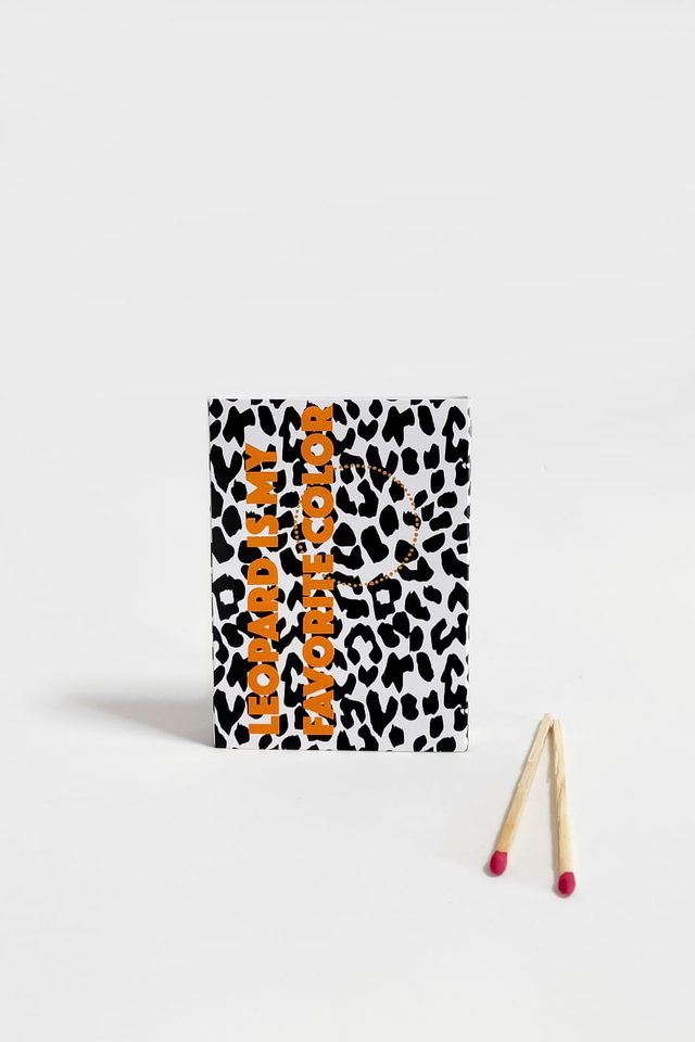 Caixa De Fósforo Leopard