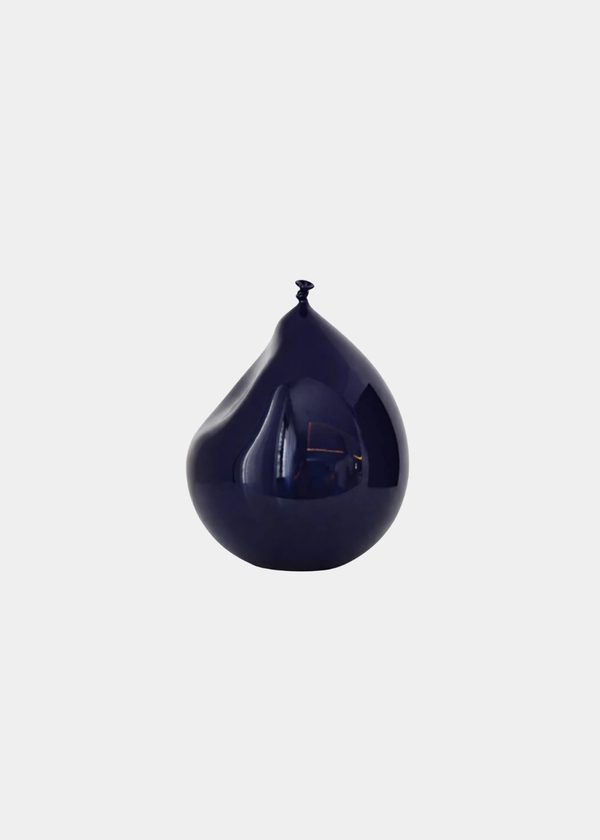 Escultura Balão Azul Índigo Amassado