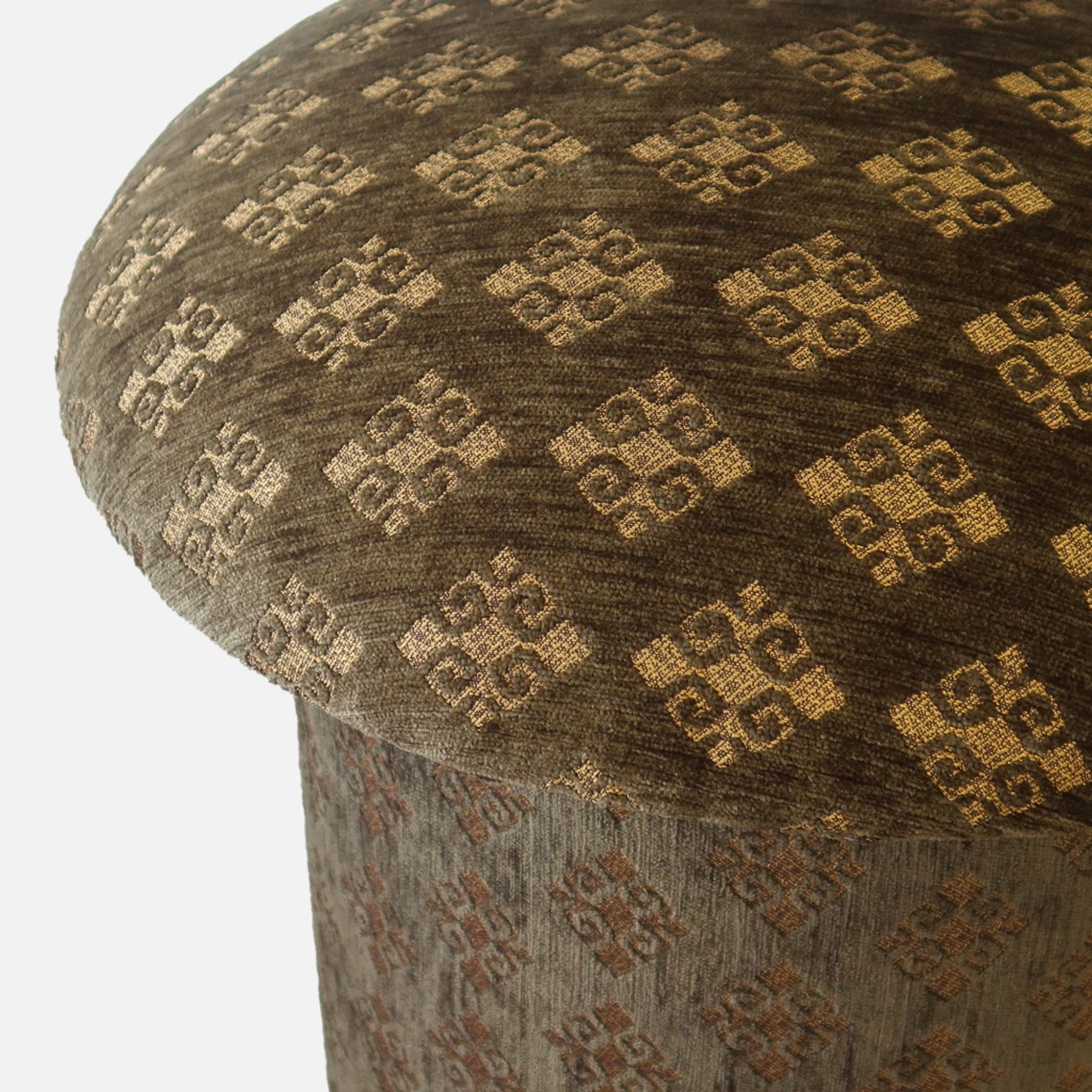 Puff Mush Green & Gold 2