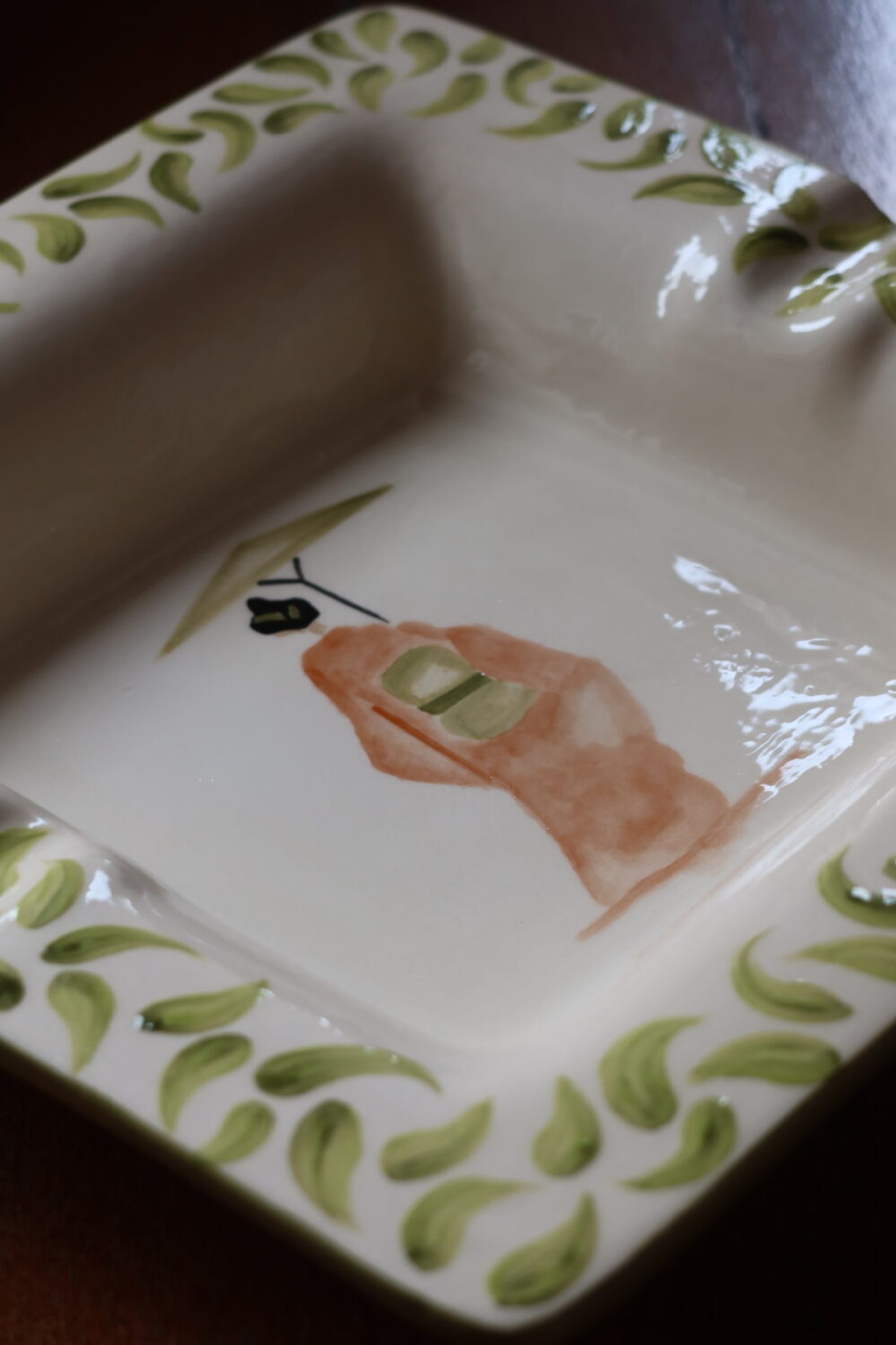 Cinzeiro Geisha Olive 4