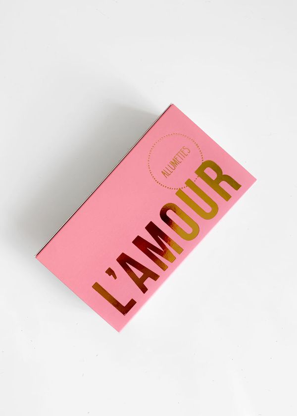 Caixa De Fósforo L'Amour Rouge
