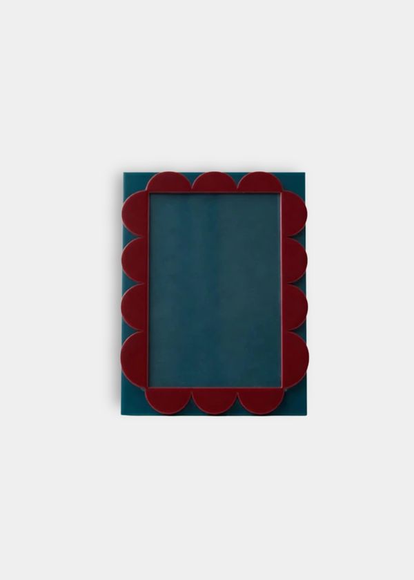 Porta Retrato Ondas Navy