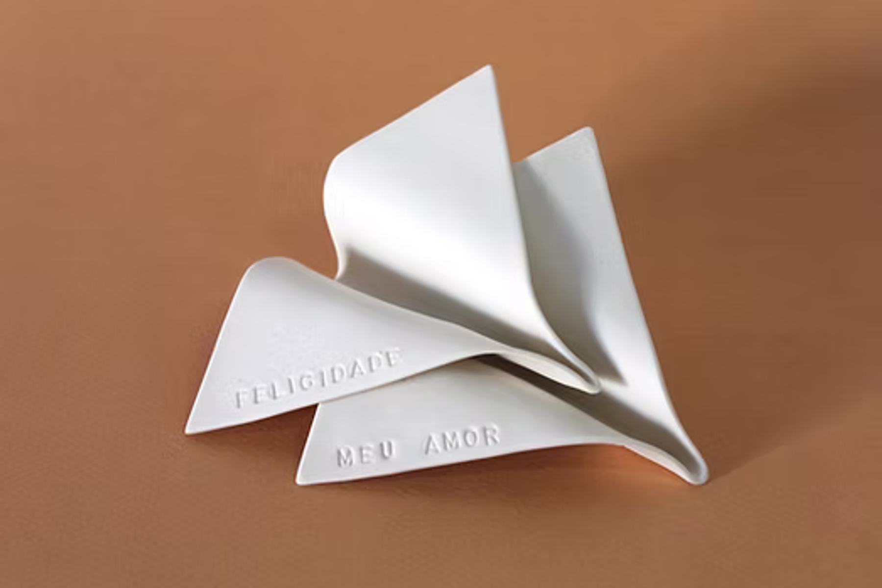 Mini Avião Porcelana Amor 3